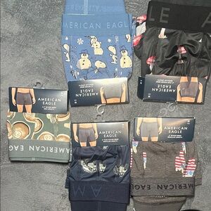 American Eagle Outfitters Boxer Briefs in Blue, Black, and Gray